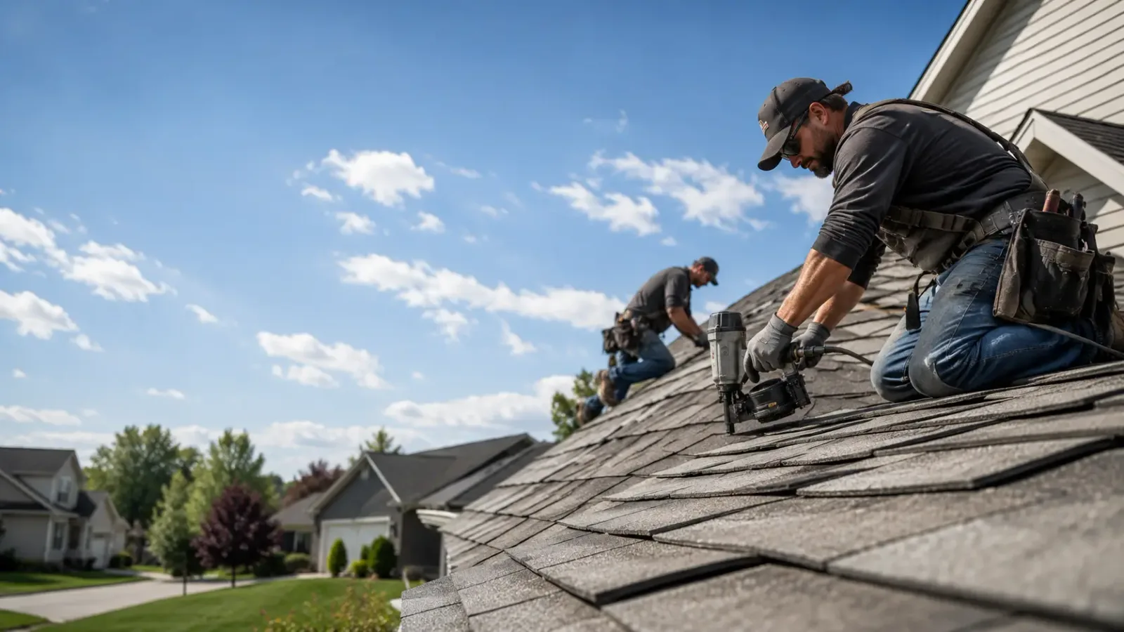Storm Damage Roof Repair in Perkins, OK near me